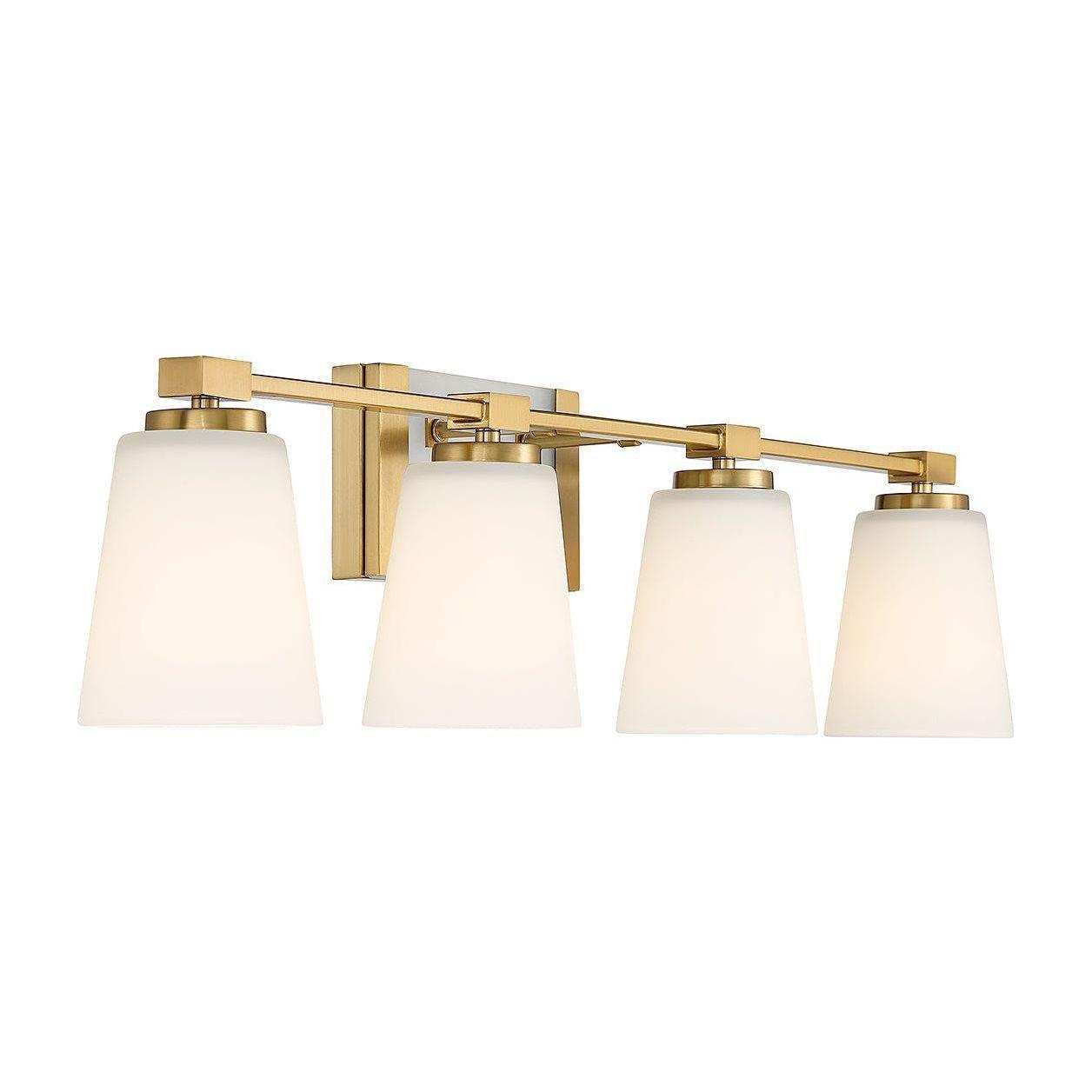 Savoy House - Darby 4-Light Bathroom Vanity Light - Lights Canada