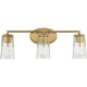 Savoy House - Sacremento 3-Light Bathroom Vanity Light - Lights Canada