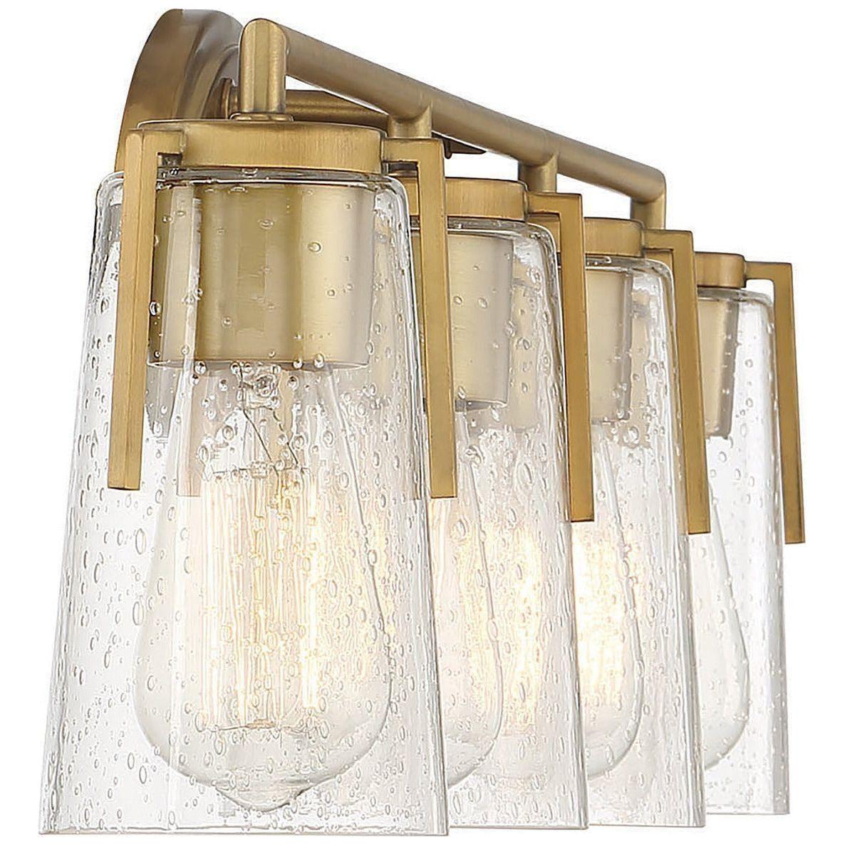 Savoy House - Sacremento 4-Light Bathroom Vanity Light - Lights Canada