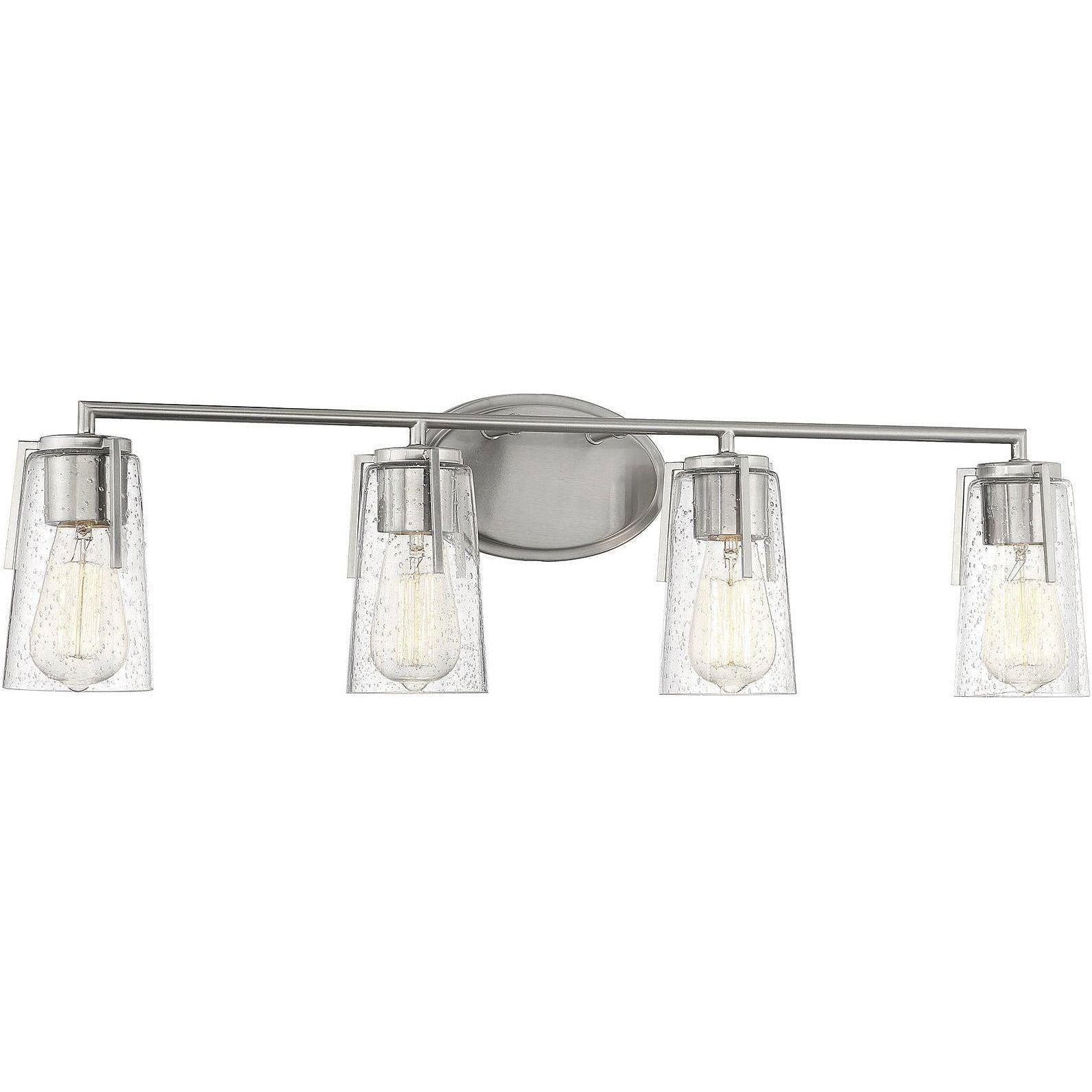 Savoy House - Sacremento 4-Light Bathroom Vanity Light - Lights Canada