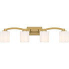 Savoy House - Whitney 4-Light Bathroom Vanity Light - Lights Canada