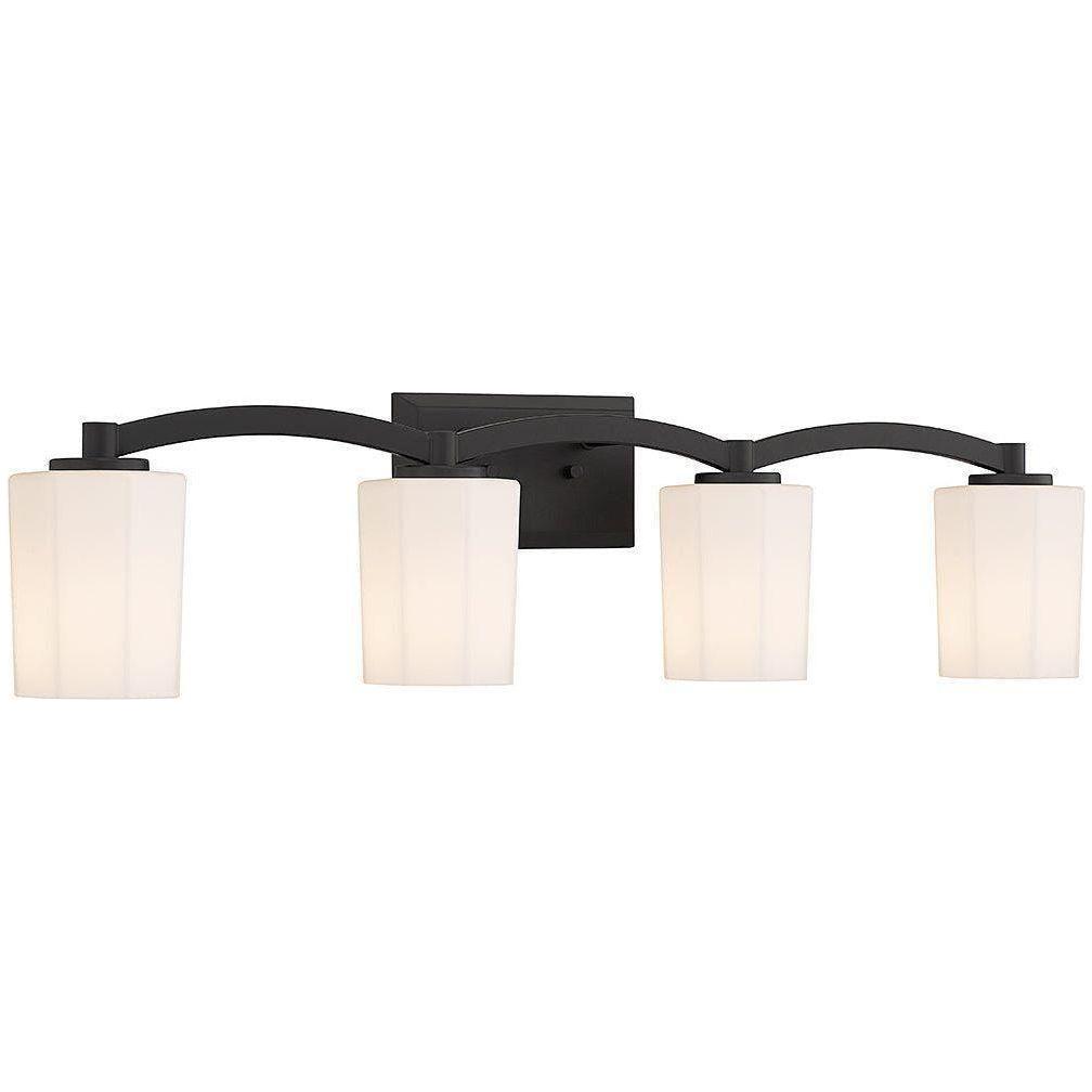 Savoy House - Whitney 4-Light Bathroom Vanity Light - Lights Canada