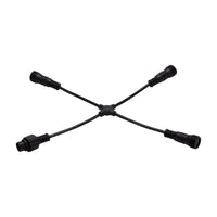 LED 12V Outdoor Strip Light 4-Way X-Connector