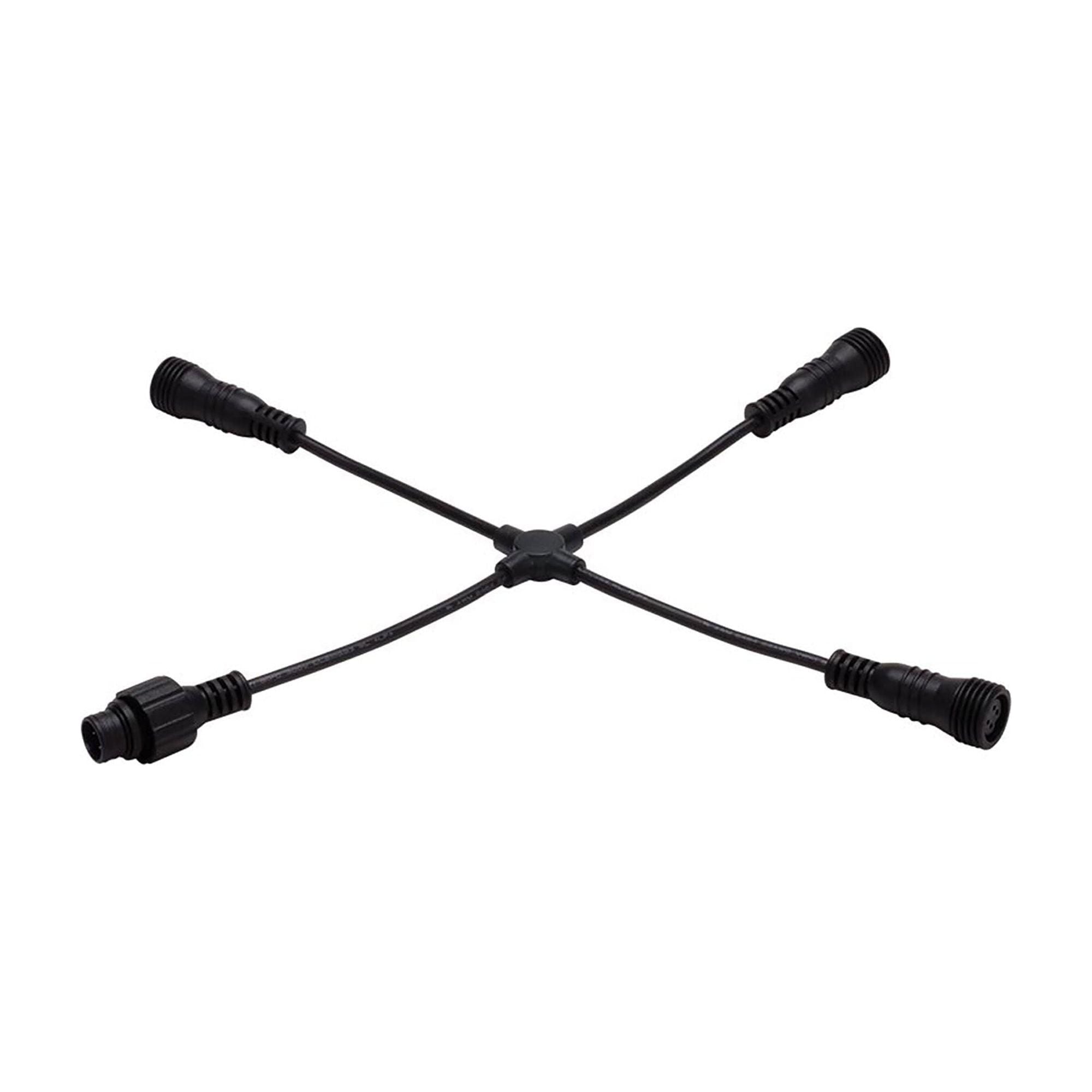 WAC Lighting - LED 12V Outdoor Strip Light 4-Way X-Connector - Lights Canada