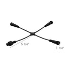 WAC Lighting - LED 12V Outdoor Strip Light 4-Way X-Connector - Lights Canada