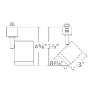 WAC Lighting - Charge LED 10W Line Voltage Track Head for H Track - Lights Canada