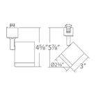 WAC Lighting - Charge LED Line Voltage Track Head for J Track - Lights Canada