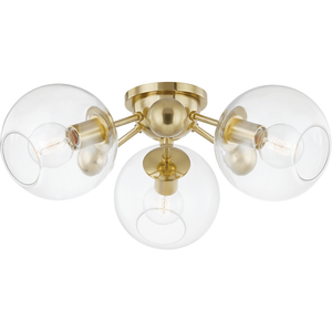 Hudson Valley Lighting - Abbott 3 Light Semi Flush - Lights Canada