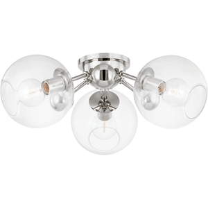 Hudson Valley Lighting - Abbott 3 Light Semi Flush - Lights Canada