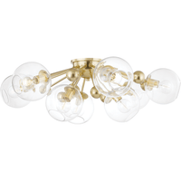 Abbott 9 Light Semi Flush