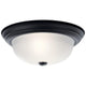 Kichler - 13.25" 2-Light Flush Mount - Lights Canada