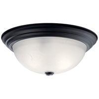 15.25" 3-Light Flush Mount