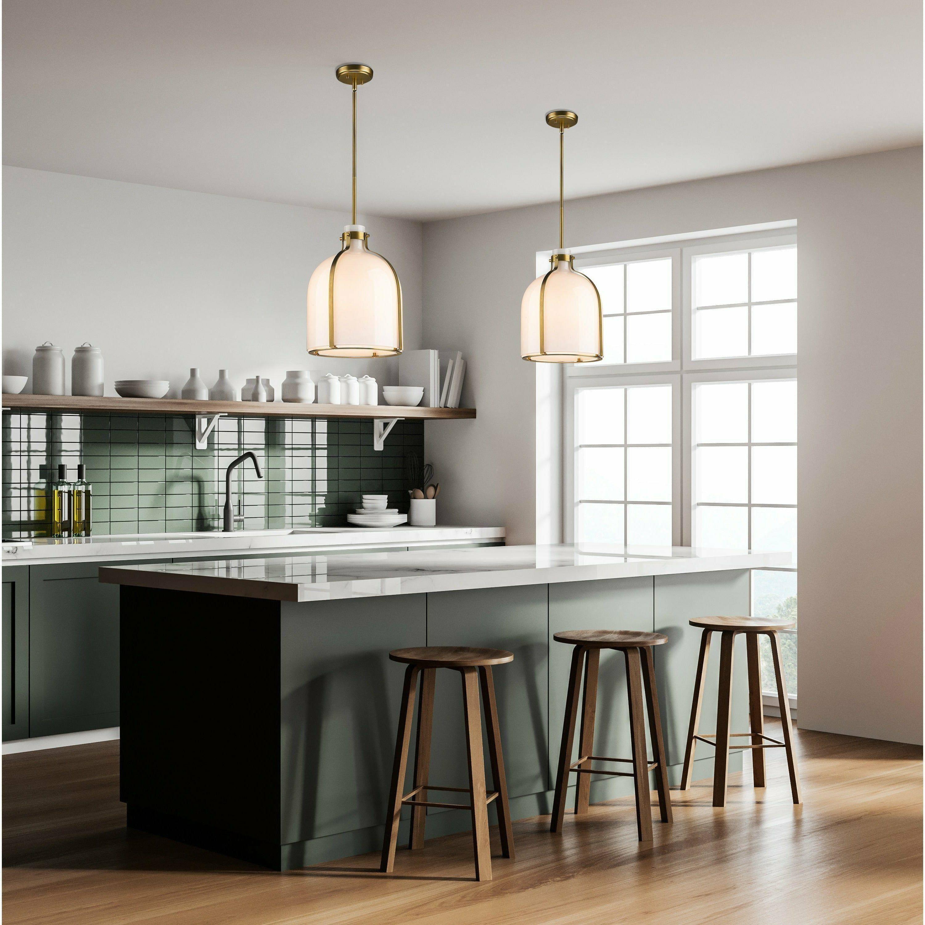 Z-Lite - Pearson 1-Light 12" Pendant - Lights Canada