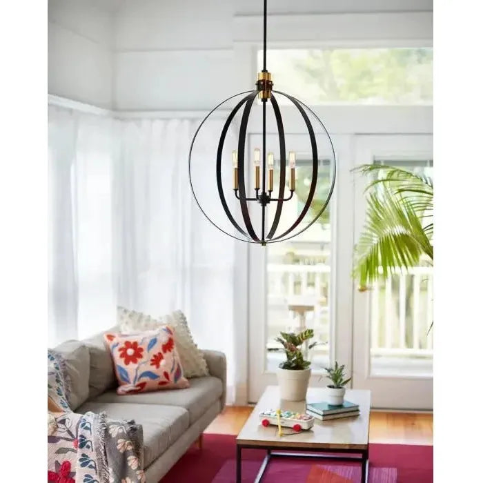 Lark - Cirque 4-Light Chandelier - Lights Canada