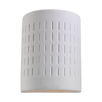 Paintable Ceramic Sconce Outdoor Wall Light
