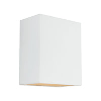 Paintable Ceramic Sconce Outdoor Wall Light