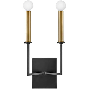 Lark - Lazlo 2-Light Sconce - Lights Canada