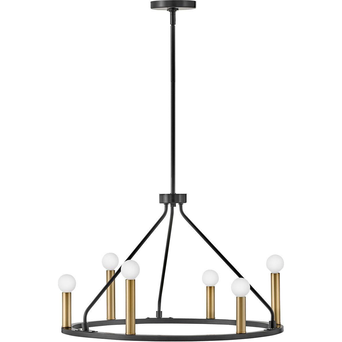 Lark - Lazlo 6-Light Chandelier - Lights Canada