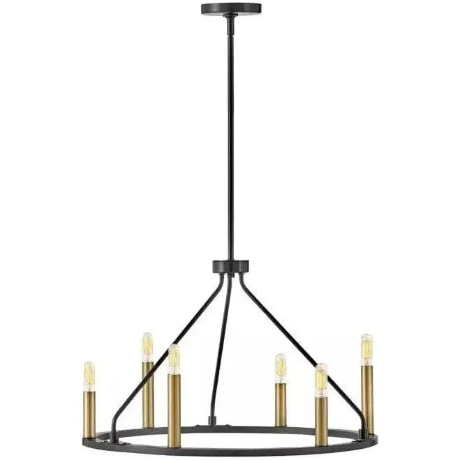 Lark - Lazlo 6-Light Chandelier - Lights Canada