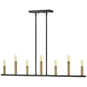 Lark - Lazlo 7-Light Linear Suspension - Lights Canada