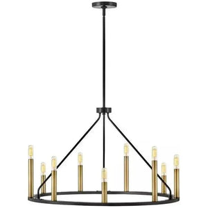 Lark - Lazlo 9-Light Chandelier - Lights Canada