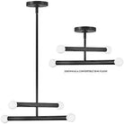Lark - Millie 4-Light Convertible Pendant - Lights Canada