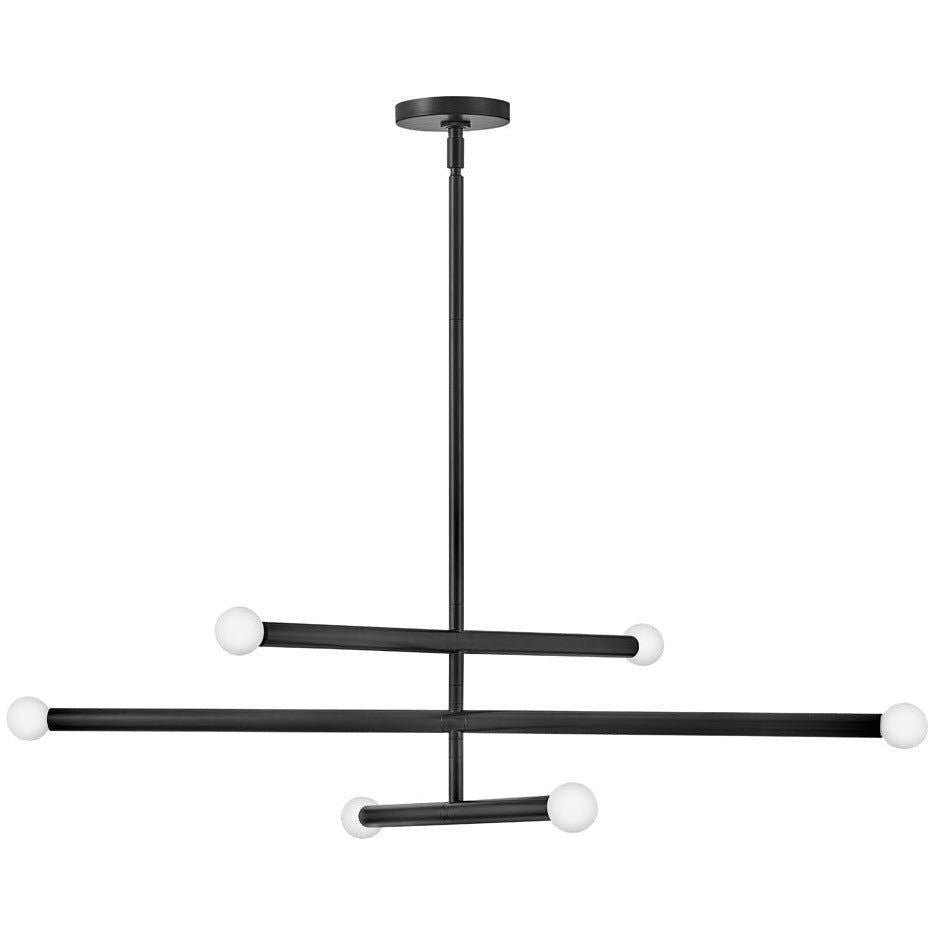 Lark - Millie 6-Light Convertible Chandelier - Lights Canada