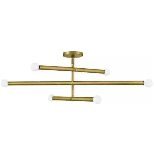 Lark - Millie 6-Light Convertible Chandelier - Lights Canada