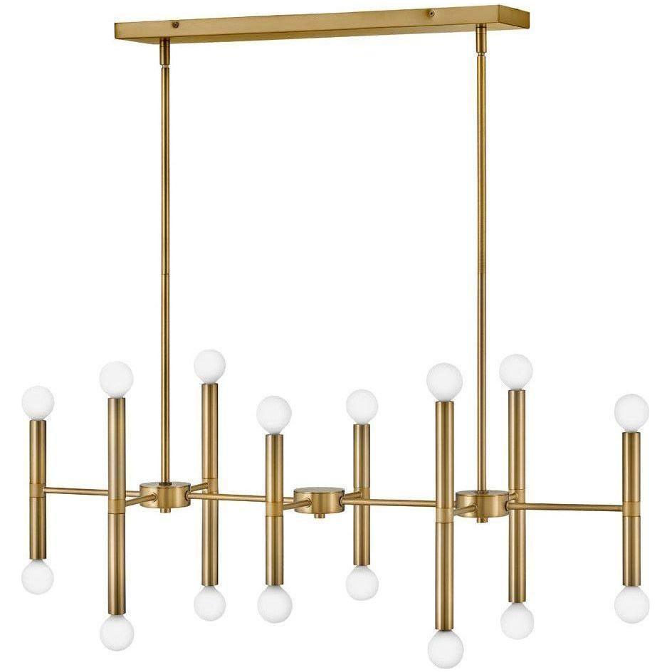 Lark - Millie 16-Light Linear Suspension - Lights Canada