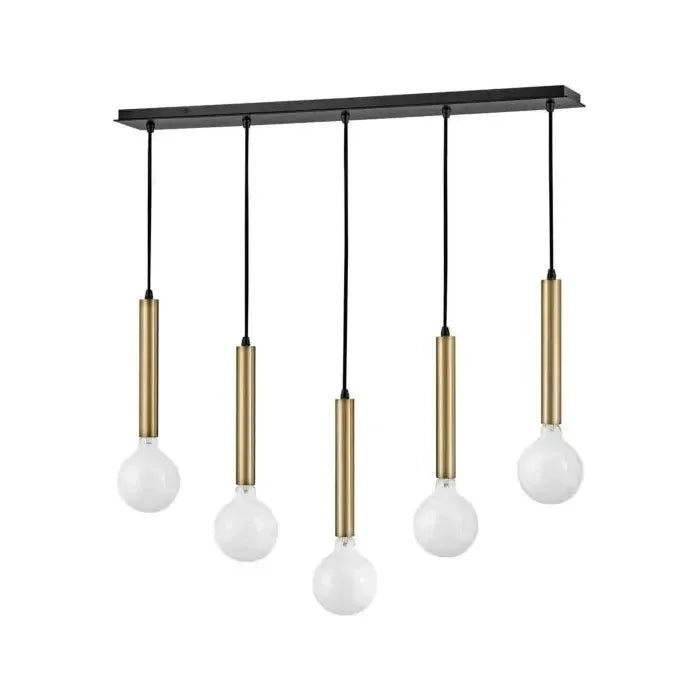 Lark - Bobbie 5-Light Linear Suspension - Lights Canada