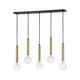 Lark - Bobbie 5-Light Linear Suspension - Lights Canada