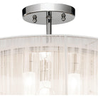 Elan - Imbuia Semi Flush Mount - Lights Canada