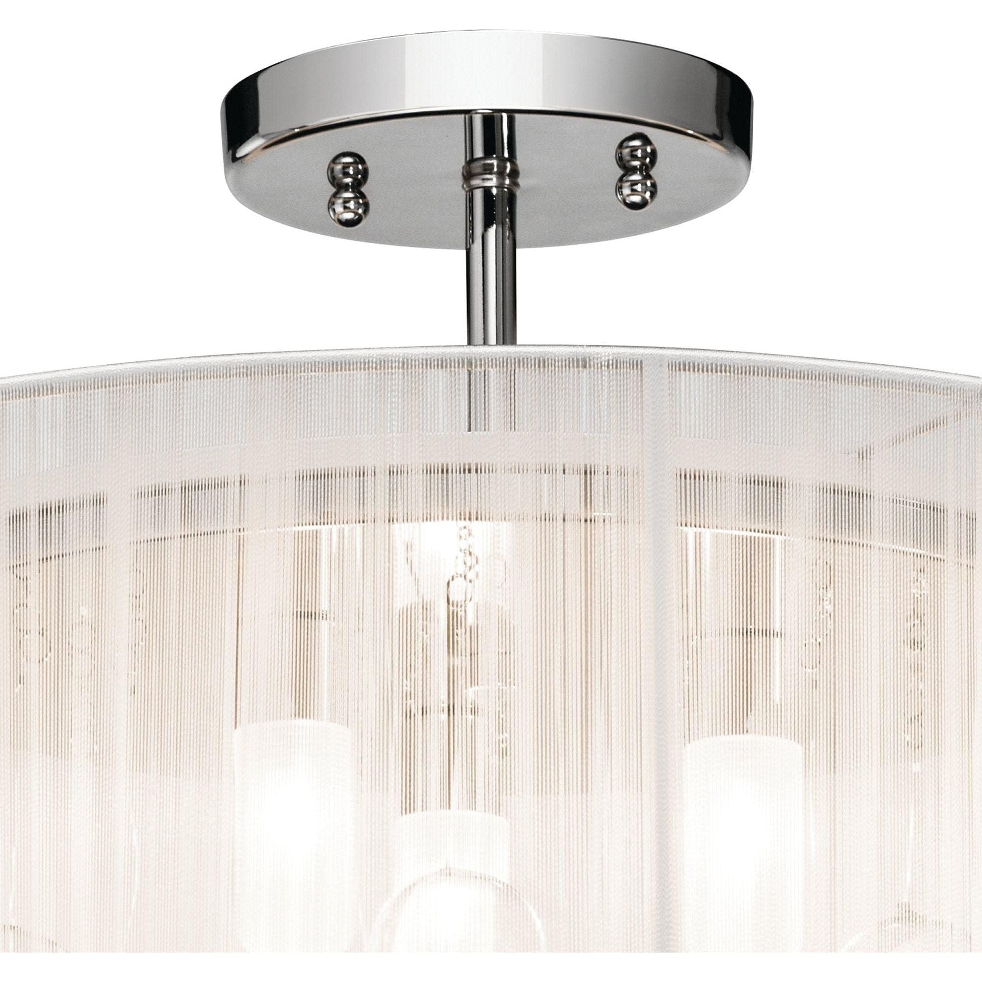 Elan - Imbuia Semi Flush Mount - Lights Canada
