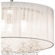 Elan - Imbuia Semi Flush Mount - Lights Canada