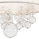 Elan - Imbuia Semi Flush Mount - Lights Canada