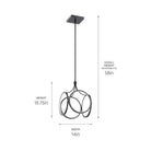 Elan - Elan CIRI Pendant LED - Lights Canada