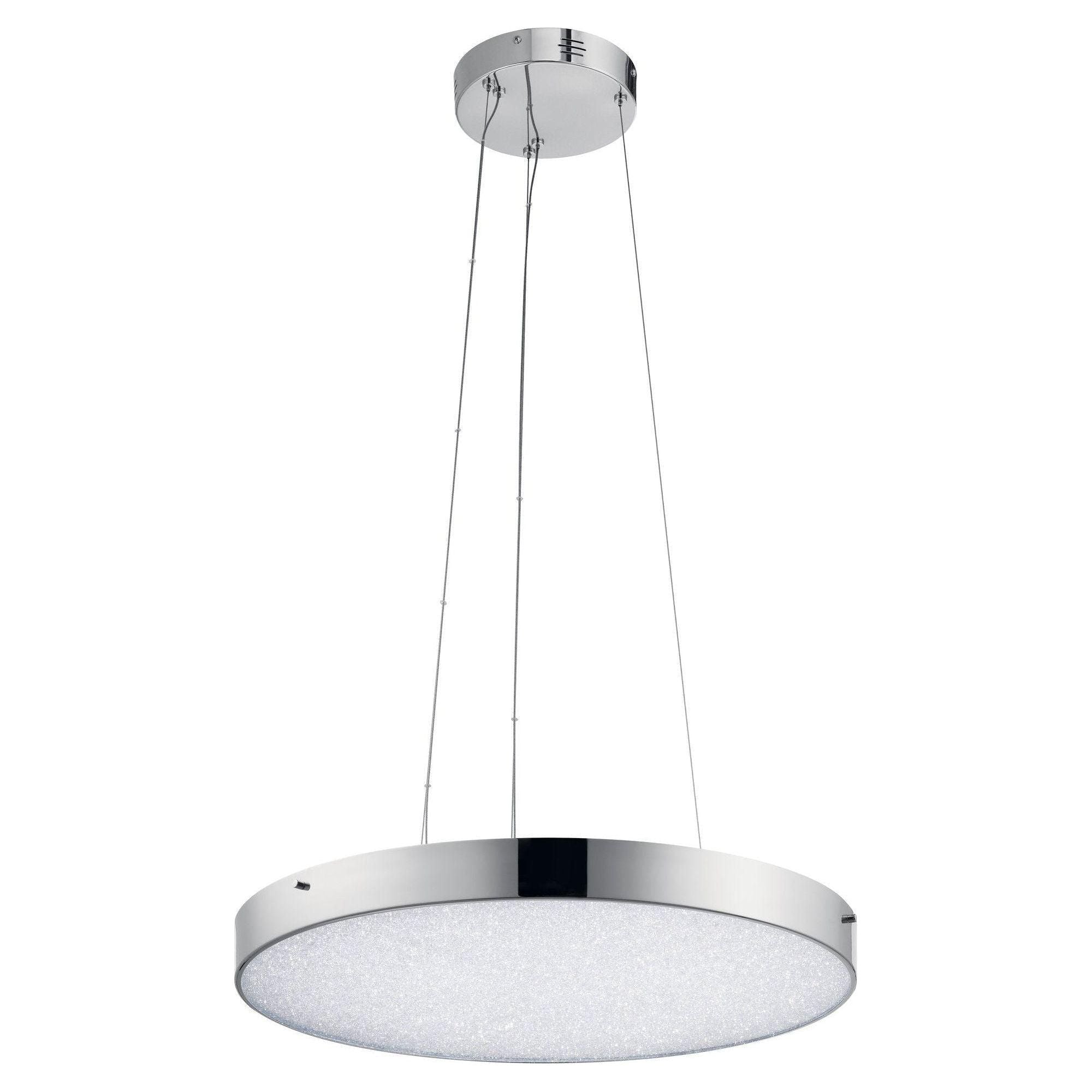 Elan - Crystal Moon Pendant - Lights Canada
