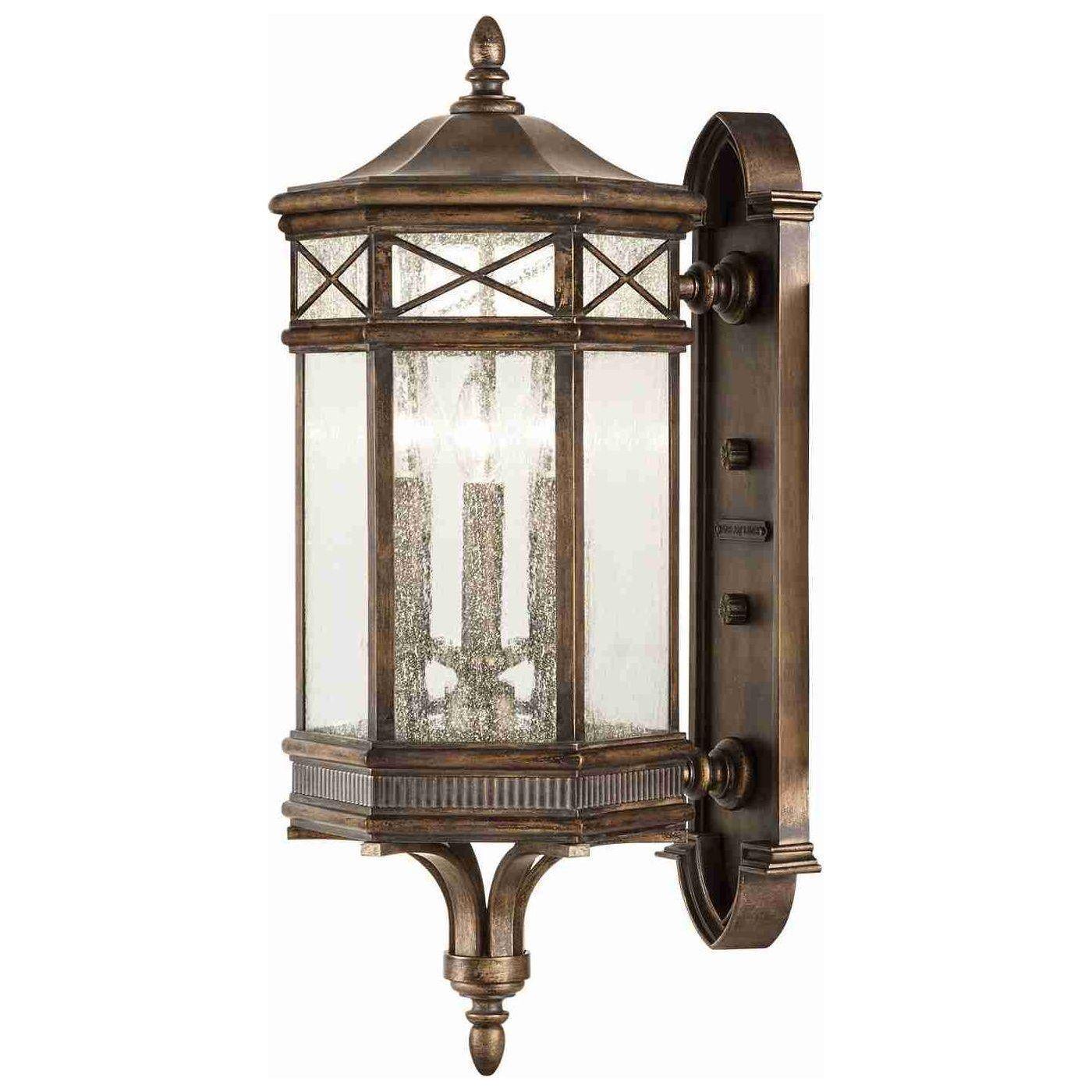 Fine Art Handcrafted Lighting - Holland Park Outdoor Wall Light - Lights Canada