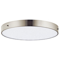 Crystal Moon Flush Mount