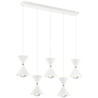 Elan Kordan Linear Chandelier 5Lt LED
