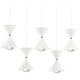 Elan - Elan Kordan Linear Chandelier 5Lt LED - Lights Canada