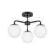 Lark - Juniper 3-Light Semi Flush Mount - Lights Canada