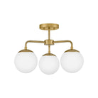 Lark - Juniper 3-Light Semi Flush Mount - Lights Canada