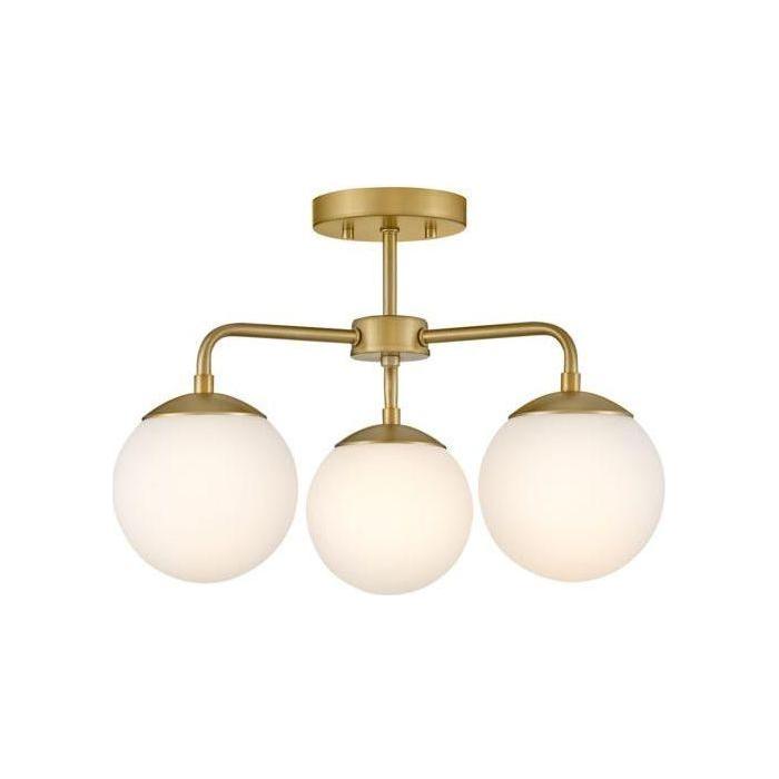 Lark - Juniper 3-Light Semi Flush Mount - Lights Canada