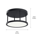 Elan - Elan Lavi Semi-flush - Lights Canada