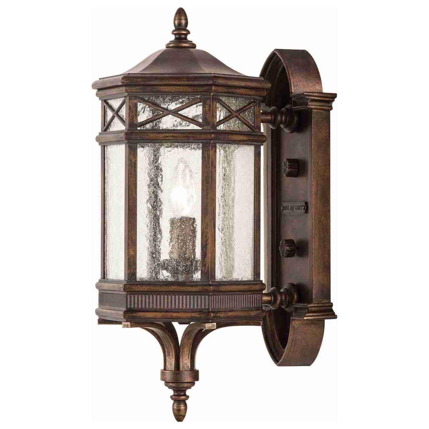Fine Art Handcrafted Lighting - Holland Park Outdoor Wall Light - Lights Canada