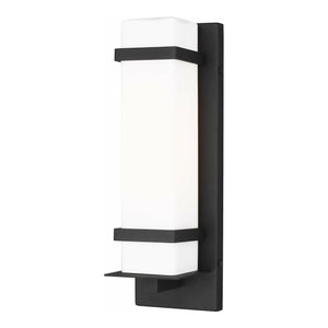 Generation Lighting - Alban Small 1-Light Outdoor Wall Light (with Bulb) - Lights Canada