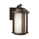 Generation Lighting - Crowell Small 1-Light Outdoor Wall Light (with Bulb) - Lights Canada
