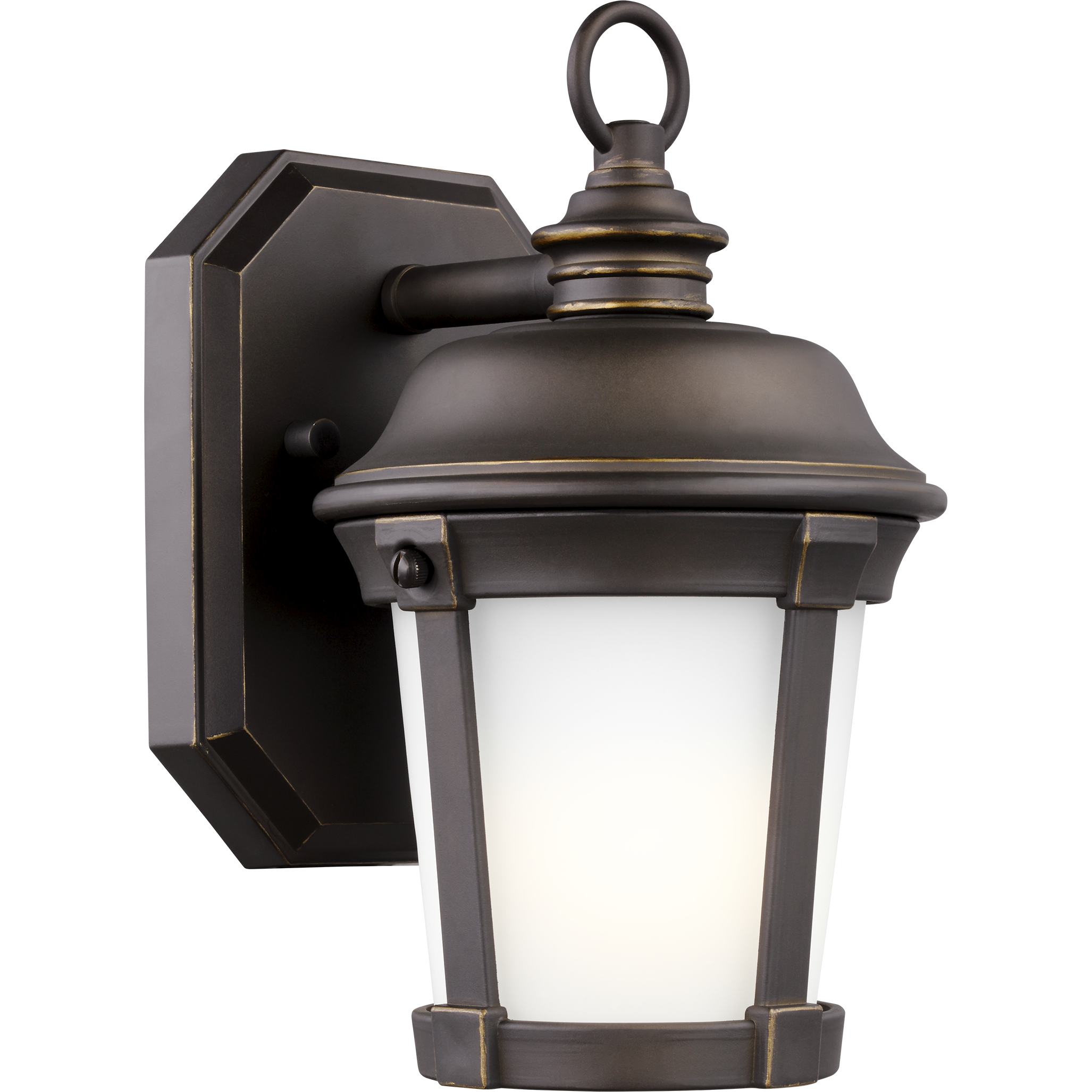 Generation Lighting - Calder Small 1-Light Outdoor Wall Light (with Bulb) - Lights Canada