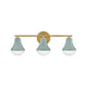 Haddie Three Light Vanity